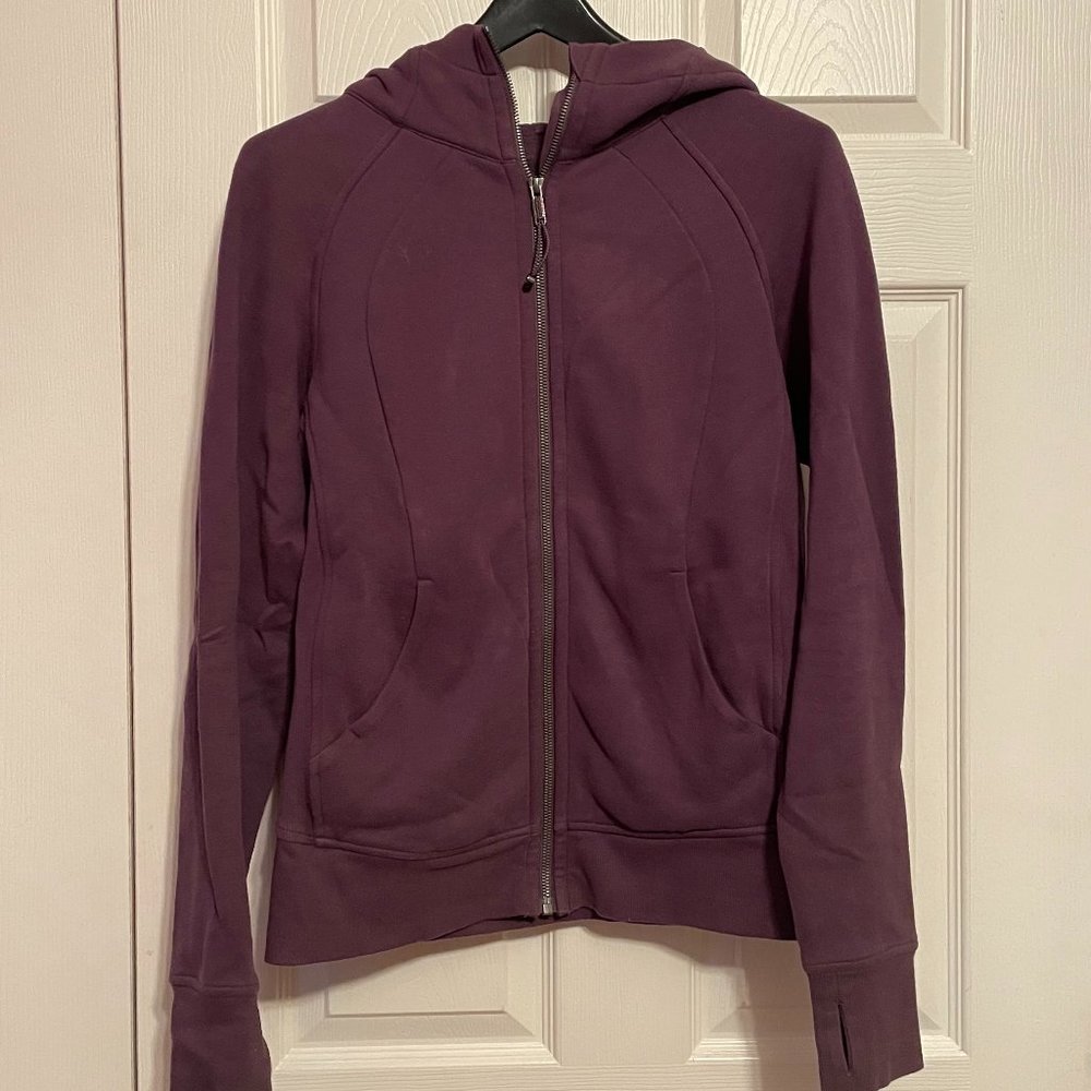 lululemon scuba hoodie iv size 8